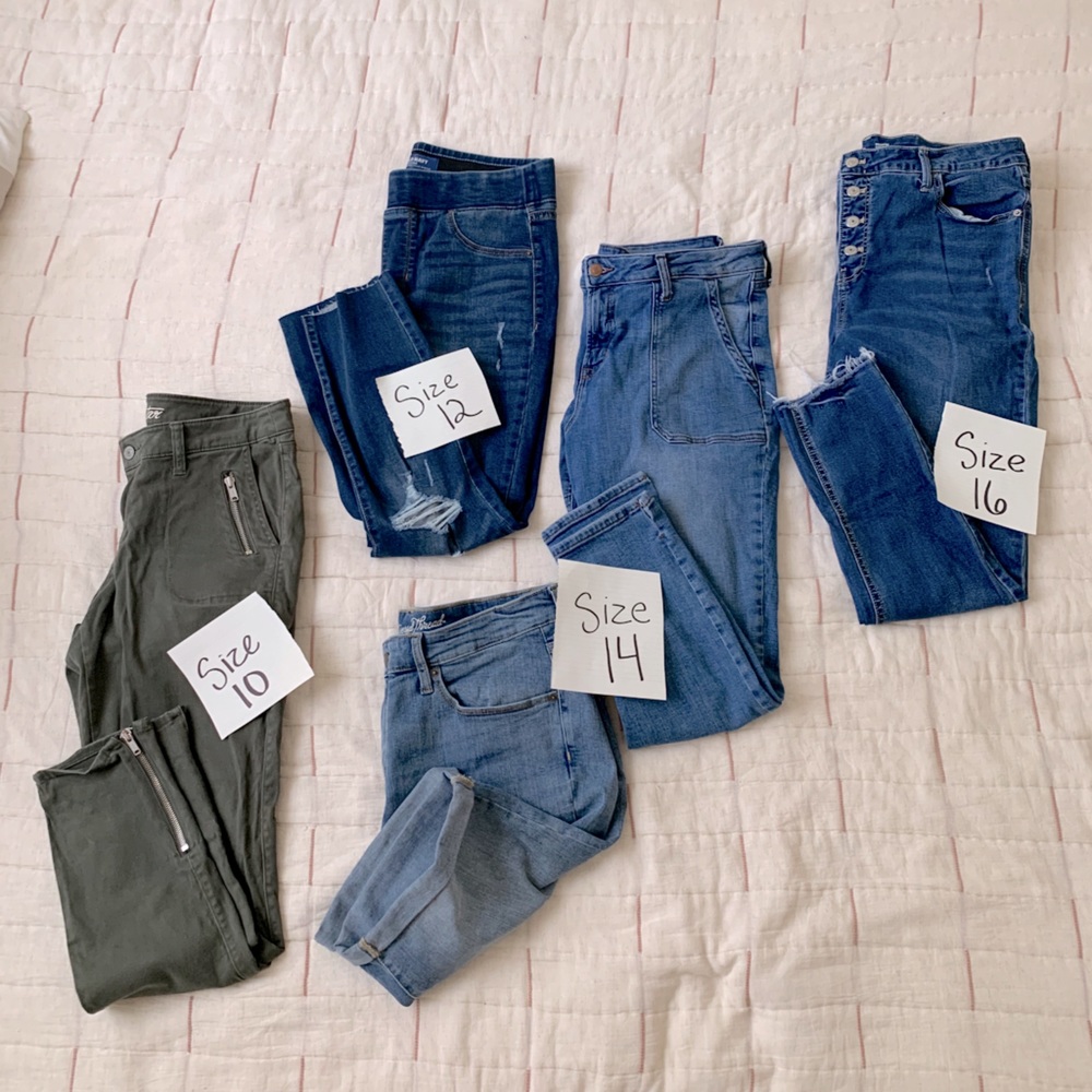 Jeans (lightly worn)